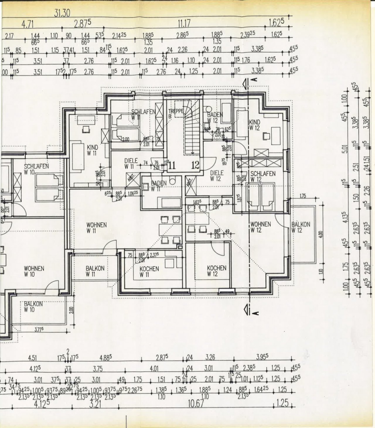 Grundriss Whg. 11 Grundriss Whg. 11